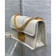 Replica Dior 30 Montaigne East-West Bag Dior Oblique denim With Chain Cream Replica Dior 30 Montaigne East-West Bag Dior Oblique denim With Chain Cream