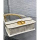 Replica Dior 30 Montaigne East-West Bag Dior Oblique denim With Chain Cream Replica Dior 30 Montaigne East-West Bag Dior Oblique denim With Chain Cream