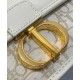 Replica Dior 30 Montaigne East-West Bag Dior Oblique denim With Chain Cream Replica Dior 30 Montaigne East-West Bag Dior Oblique denim With Chain Cream