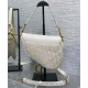 Replica Dior Saddle Bag Dior Oblique denim With Strap Cream Replica Dior Saddle Bag Dior Oblique denim With Strap Cream