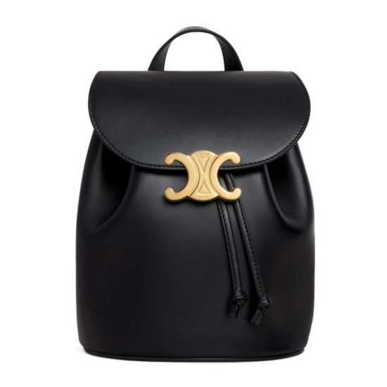 Replica Celine Backpack Celine Bonnie Smooth Calfskin Black