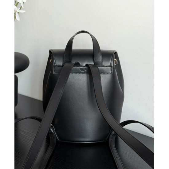 Replica Celine Backpack Celine Bonnie Smooth Calfskin Black