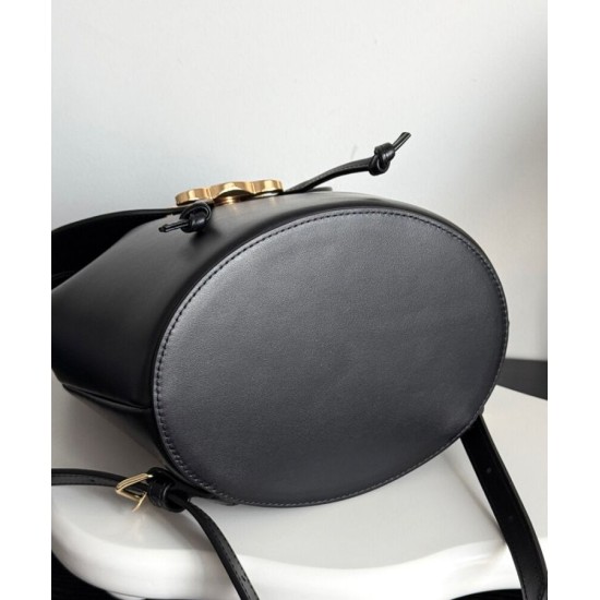 Replica Celine Backpack Celine Bonnie Smooth Calfskin Black