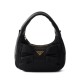 Replica Prada Re-Nylon /Nappa Mini-bag With Bow 1BC241 Black Replica Prada Re-Nylon /Nappa Mini-bag With Bow 1BC241 Black