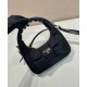 Replica Prada Re-Nylon /Nappa Mini-bag With Bow 1BC241 Black Replica Prada Re-Nylon /Nappa Mini-bag With Bow 1BC241 Black
