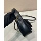Replica Prada Re-Nylon /Nappa Mini-bag With Bow 1BC241 Black Replica Prada Re-Nylon /Nappa Mini-bag With Bow 1BC241 Black