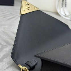 Replica Prada Saffiano Shoulder Bag Black