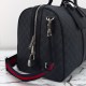Replica Gucci Men GG Supreme Duffle Bag 792074 Black