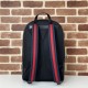 Replica Gucci GG Supreme Men backpack 792123 Black