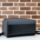 Replica Gucci GG Supreme Men backpack 792123 Black