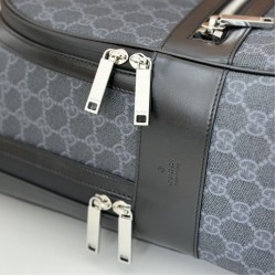 Replica Gucci GG Supreme Men backpack 792123 Black