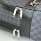 Replica Gucci GG Supreme Men backpack 792123 Black