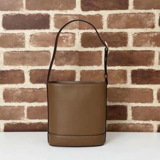 Fake Gucci 73 mini Best Replica bucket bag 833665 Brown