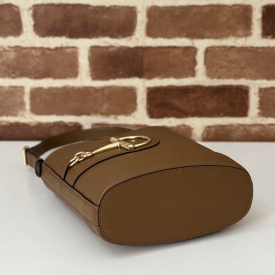 Fake Gucci 73 mini Best Replica bucket bag 833665 Brown