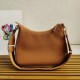 Replica Prada Shoulder Bag Grained Brown Replica Prada Shoulder Bag Grained Brown
