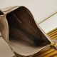 Replica Prada Shoulder Bag Grained Gray Replica Prada Shoulder Bag Grained Gray