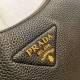 Replica Prada Shoulder Bag Grained Black Replica Prada Shoulder Bag Grained Black