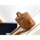 Replica Prada Mini Vanity Bag Grained Brown Replica Prada Mini Vanity Bag Grained Brown