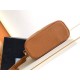 Replica Prada Mini Vanity Bag Grained Brown Replica Prada Mini Vanity Bag Grained Brown