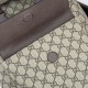 Replica Gucci Men Ophidia small backpack 792114 Brown Replica Gucci Men Ophidia small backpack 792114 Brown