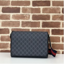 Replica Gucci Men GG crossbody bag 792124 Black