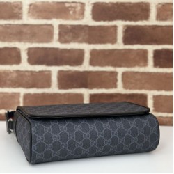 Replica Gucci Men GG crossbody bag 792124 Black