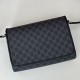 Replica Gucci Men GG crossbody bag 792124 Black