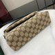 Replica Gucci Small GG crossbody Men bag with Web 821617 Brown Replica Gucci Small GG crossbody Men bag with Web 821617 Brown