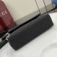Replica Gucci Small GG crossbody Men bag with Web 821617 Black Replica Gucci Small GG crossbody Men bag with Web 821617 Black