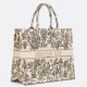 Replica Dior Large Book Tote Bag Gold-Tone Millefiori Unicorn Embroidery Replica Dior Large Book Tote Bag Gold-Tone Millefiori Unicorn Embroidery