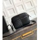 Replica YSL saint Laurent Lou camera bag black quilted calfskin Replica YSL saint Laurent Lou camera bag black quilted calfskin
