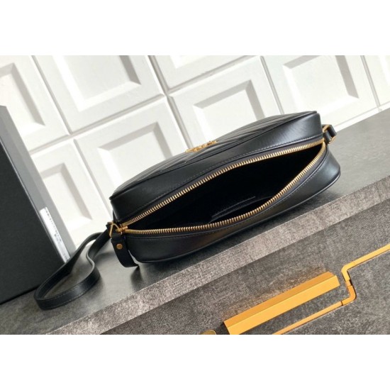 Replica YSL saint Laurent Lou camera bag black quilted calfskin Replica YSL saint Laurent Lou camera bag black quilted calfskin