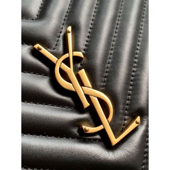 Replica YSL saint Laurent Lou camera bag black quilted calfskin Replica YSL saint Laurent Lou camera bag black quilted calfskin