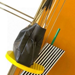 Replica YSL Saint Laurent Jamie 4.3 Large Pochon Shopping Bag Light Musk