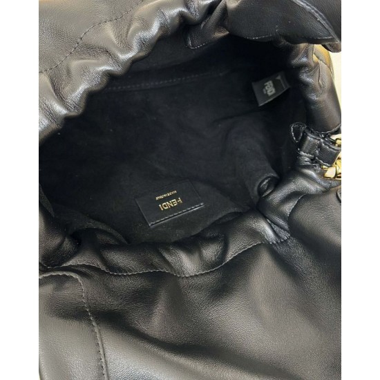 Replica Fendi Mamma Baguette Medium/Large Bag Nappa Black Replica Fendi Mamma Baguette Medium/Large Bag Nappa Black