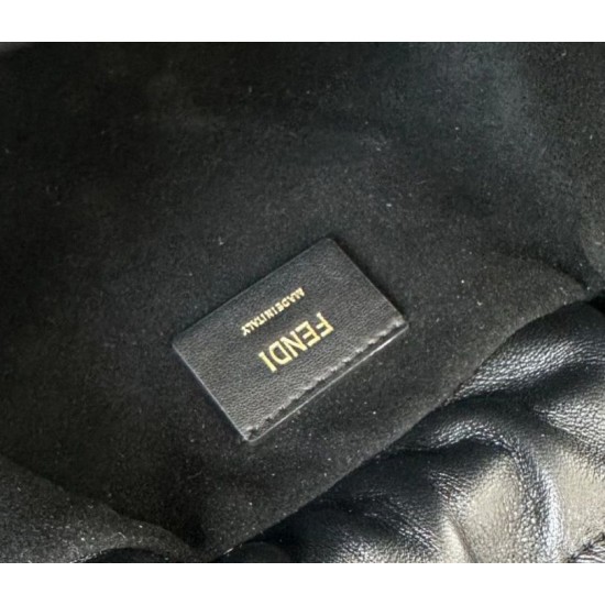 Replica Fendi Mamma Baguette Medium/Large Bag Nappa Black Replica Fendi Mamma Baguette Medium/Large Bag Nappa Black