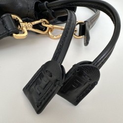 Replica Fendi Mamma Baguette Medium/Large Bag Nappa Black