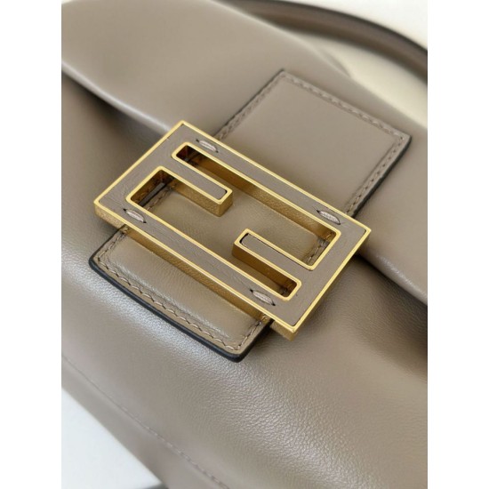 Replica Fendi Mamma Baguette Small Bag Gray Replica Fendi Mamma Baguette Small Bag Gray