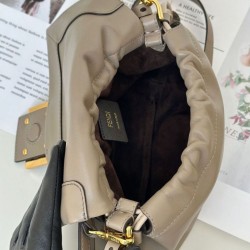 Replica Fendi Mamma Baguette Small Bag Gray