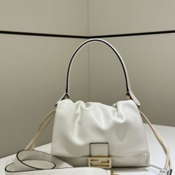 Replica Fendi Mamma Baguette Medium/Large Bag Nappa Beige