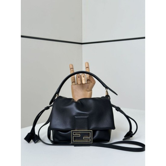 Replica Fendi Mamma Baguette Small Bag Black Replica Fendi Mamma Baguette Small Bag Black
