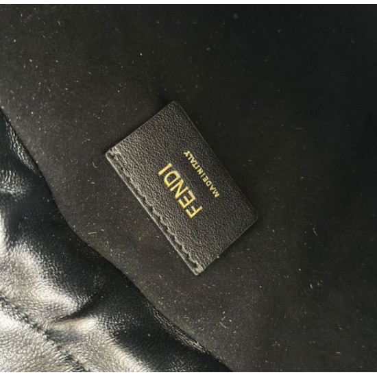 Replica Fendi Mamma Baguette Small Bag Black Replica Fendi Mamma Baguette Small Bag Black