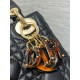 Replica Dior Lady Dior Mini Bag with O-links Black Cannage Replica Dior Lady Dior Mini Bag with O-links Black Cannage