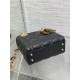 Replica Dior Lady Dior Mini Bag with O-links Black Cannage Replica Dior Lady Dior Mini Bag with O-links Black Cannage