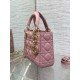 Replica Dior Lady Dior Mini Bag with O-links Cannage Pink Replica Dior Lady Dior Mini Bag with O-links Cannage Pink