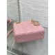 Replica Dior Lady Dior Mini Bag with O-links Cannage Pink Replica Dior Lady Dior Mini Bag with O-links Cannage Pink