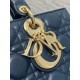 Replica Dior Lady D-Joy Medium Bag Cannage Blue Replica Dior Lady D-Joy Medium Bag Cannage Blue
