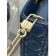 Replica Dior Lady D-Joy Medium Bag Cannage Blue Replica Dior Lady D-Joy Medium Bag Cannage Blue