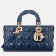 Replica Dior Lady D-Joy Medium Bag Cannage Blue Replica Dior Lady D-Joy Medium Bag Cannage Blue