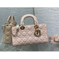 Replica Dior Lady D-Joy Medium Bag Cannage Pink Replica Dior Lady D-Joy Medium Bag Cannage Pink